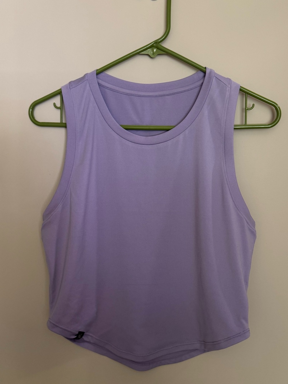 Xexymix Lavender Sleeveless Crop Tank Top M